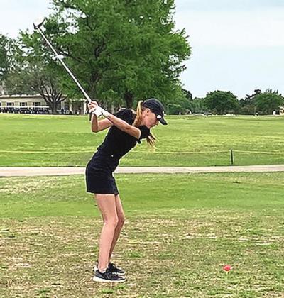 Morgan Stinnett placed 18th at her first visit to Regional golf competition. Courtesy Photo