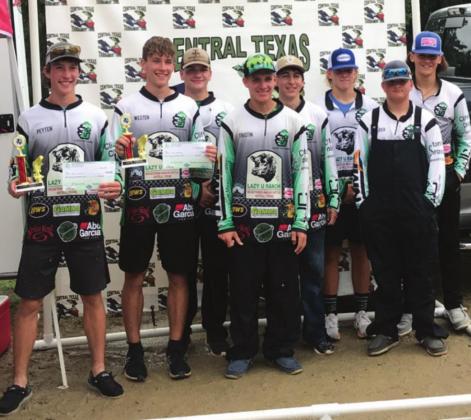 Courtesy Photo The Clifton High School fishing team ended their season in May, taking home a 2nd place win.