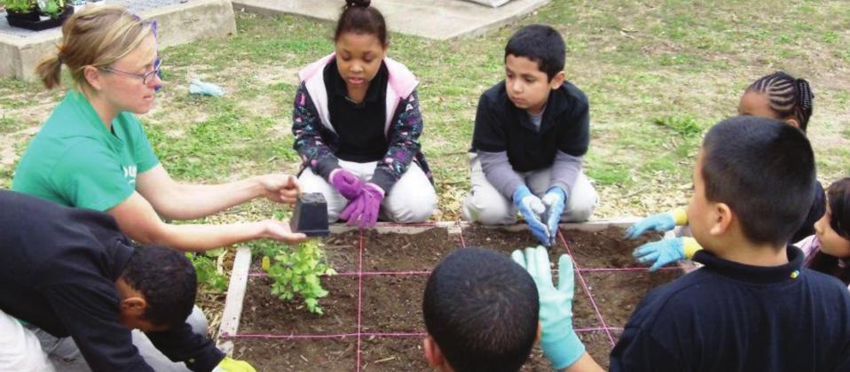 Youth gardening programs teach life skills and a respect for nature. Texas A&amp;M AgriLife
