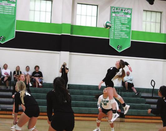 The Lady Cubs made good plays but couldn’t secure the win in last Friday’s home game against West. Brook DeZavala | The Clifton Record