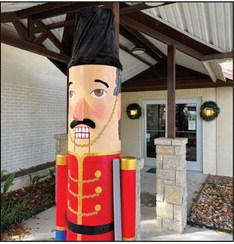The Nutcracker Village remains open outside the Bosque Museum through the holiday season to guard the new certificates the museum staff recently acquired from the American Association of State and Local Histories (AASLH). Nathan Diebenow | The Clifton Record